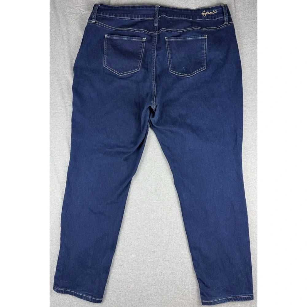 Hydraulic Women's Dark Wash Stretch Jeans Size 22W Plus Size Straight Leg